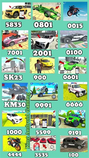 Indian Bike Driving 3D All New Cheat Code list 2027 #gaming#automobile#shorts#ibd3d #allcheatcode