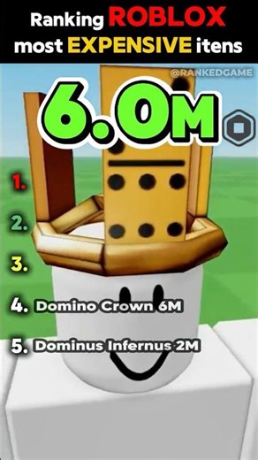 ROBLOX most EXPENSIVE items 💲👑