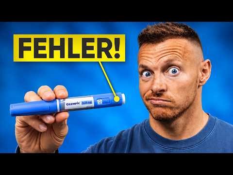 Abnehmen mit Ozempic? Vermeide diese TOP 5 Fehler, um erfolgreich Fett zu verlieren!