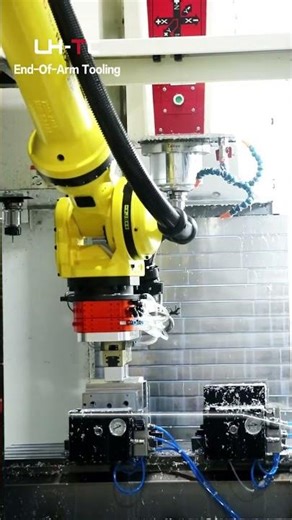 LH-TC Quick-change Tray & Pneumatic Gripper Synergistic Automation for Loading and Unloading