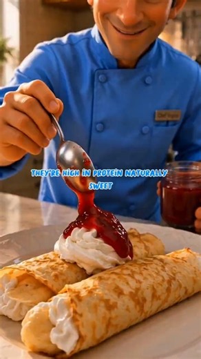 Healthy High Protein Crepes with Oats Easy Breakfast Recipe