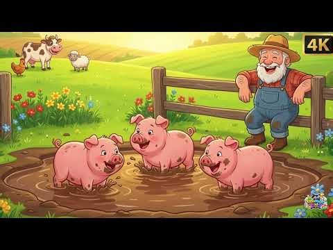 Old MacDonald Had a Farm Farm Animals Song for Kids Nursery Rhymes & Kids Cartoon Songs