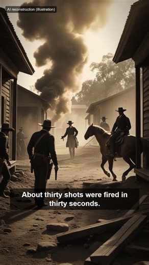 The Wild West's most famous gunfight lasted 30 seconds, October 26, 1881