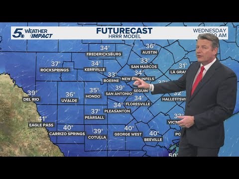 Temps in parts of Hill Country to be in 30s by midweek | KENS 5 Weather Impact Forecast