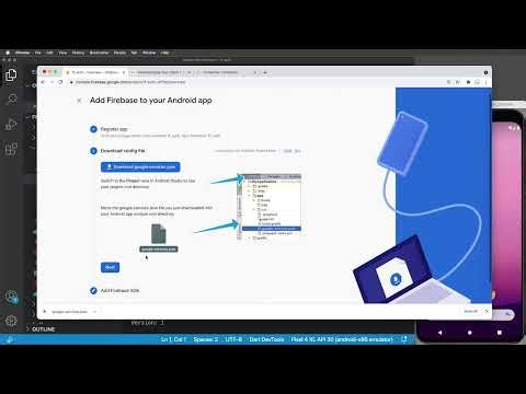 Flutter Firebase Auth Setup for Android