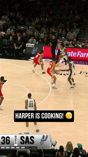 GO OFF DYLAN 🔥 #spurs #nba #dylanharper