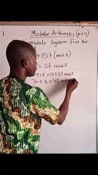 How to Solve Division in Modular Arithmetic (Fast & Simple) Part4