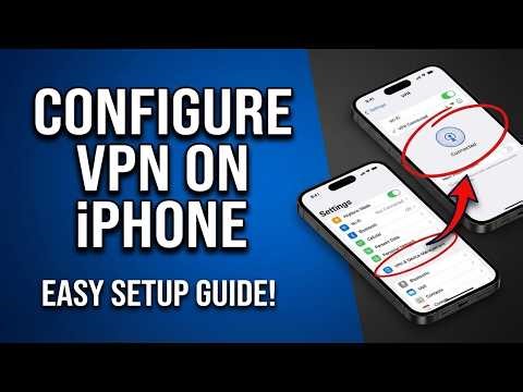 How to Configure VPN on iPhone (Manual & App Setup 2026)