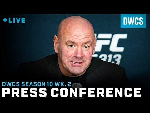 🔵 DWCS: Post-Fight Press Conference | Season 10 - Week 2