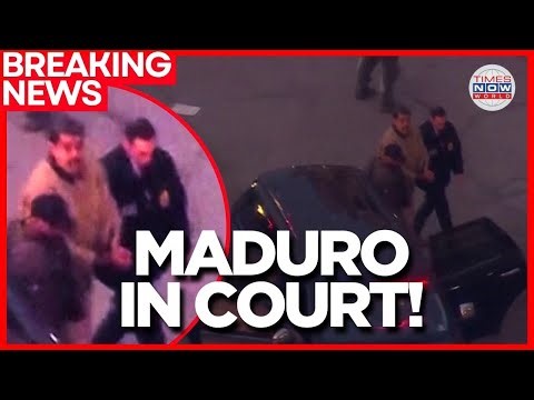 MADURO IN US COURT LIVE | Live Coverage: Venezuelan President's First Court Appearance in USA