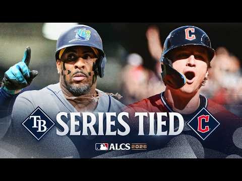 THE 2026 ALCS IS TIED! Who has the upper hand?! (Rays vs. Guardians) | MLB Network Reacts