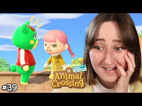 Kicking my ENEMY off my island | Animal Crossing #39