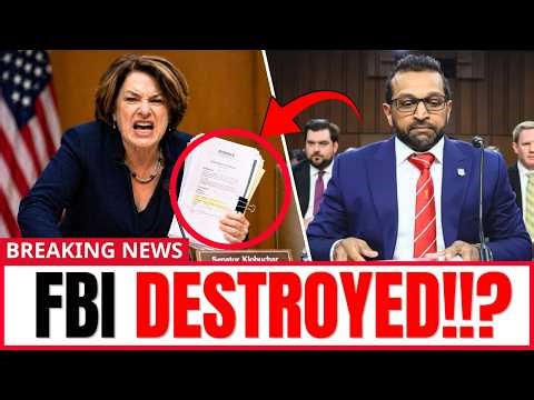 8 MINUTES OF DESTRUCTION: Klobuchar Unmasks Patel’s Plot To Sabotage The FBI