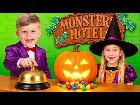 Oliver’s Monster Hotel! Funny Halloween Adventure