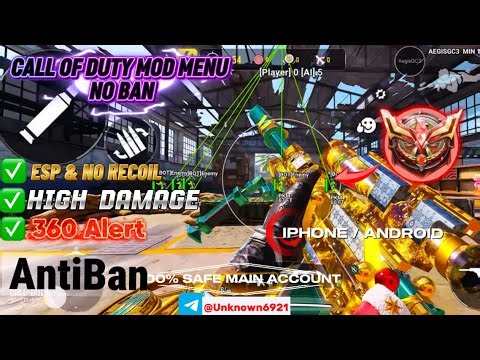 COD Mobile Hack/Mod Menu iOS & Android ! CODM Mod Menu 2026 ! [ AimBot + WallHack ]