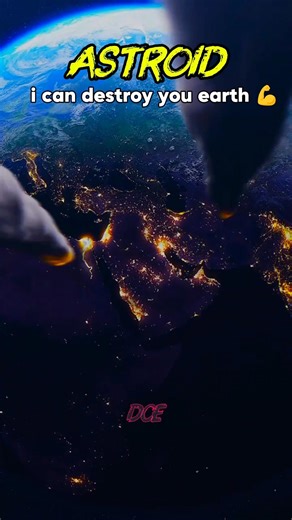 Asteroid vs Earth Squad 🌍☄️ Who Wins? #space #universe #science #planets