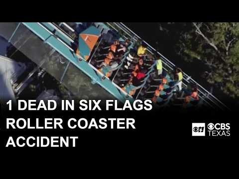 1 dead, several hurt in Six Flags roller coaster accident