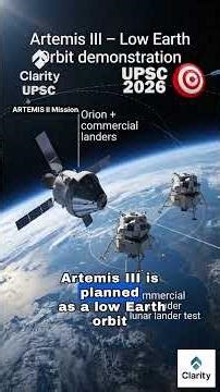 Artemis II Mission : Science and Tech : UPSC 2027