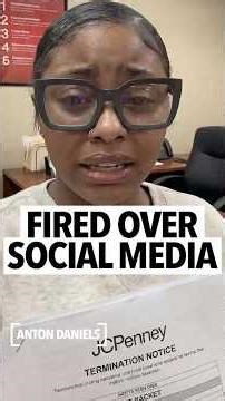 Woman says she was fired because of social media during a time of layoffs, difficult finding a job