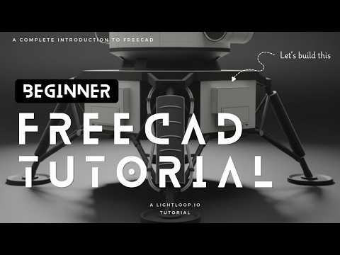 FreeCAD Tutorial for Beginners | Complete Getting Started Guide [PART 1]