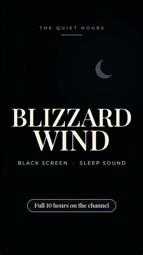 Blizzard Wind | A Quiet Preview #Shorts