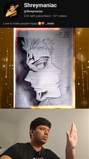 Two Face Art 😍🔥❤️ #memereacts #shorts #viral