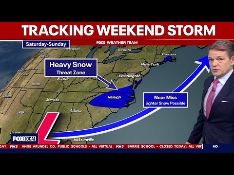 Cold Weather Advisory for DC; Winter Storm Watch for Maryland beaches