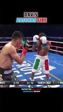 Leo Santa Cruz VS. Gervonta Davis | HIGHLIGHTS #boxing #sports