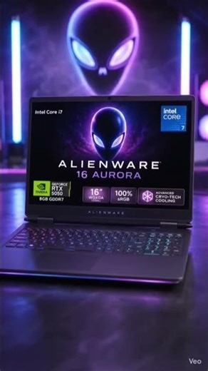 Dell Alienware 16 Aurora RTX 5050 🔥 Premium Gaming