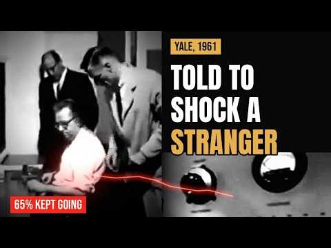 65% Kept Going to 450 Volts: The Milgram Obedience Experiment ⚡