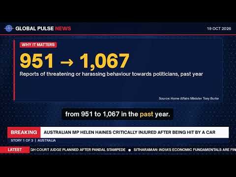 Australian MP Helen Haines Hit by Car, PM Says "Deliberate Act" | Kolkata Stampede | India Markets