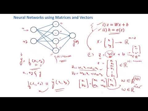 Training Neural Networks with Vectors, Matrices, and Gradient Descent | Lecture 10