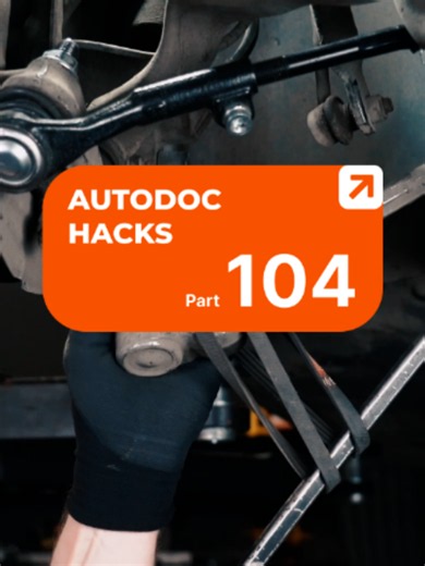 🛠️ Don’t miss out promo code JUNE3 Get 3% OFF ALL car parts at AUTODOC. Valid on the website and mobile app until 30.06.2026. AUTODOC Hacks PART 104 How to remove a tie rod with an old serpentine belt #howto #hack #carhack #carfix #diy
