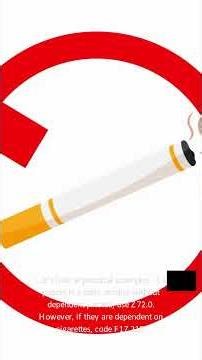 medical coding for nicotine tobacco use icd 10 cm