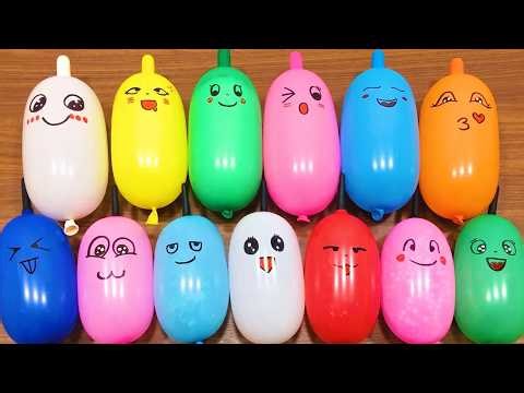 Slime Mixing With Balloons & Makeup – Oddly Satisfying ASMR #228