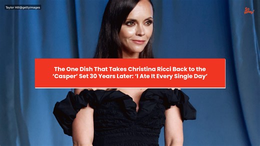 The One Dish That Takes Christina Ricci Back to the ‘Casper’ Set 30 Years Later