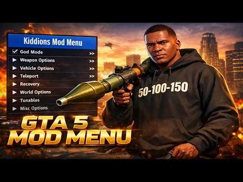 GTA 5 mod menu | Money Method | GTA 5 online | Kiddions mod menu | Kiddions last update | 2026