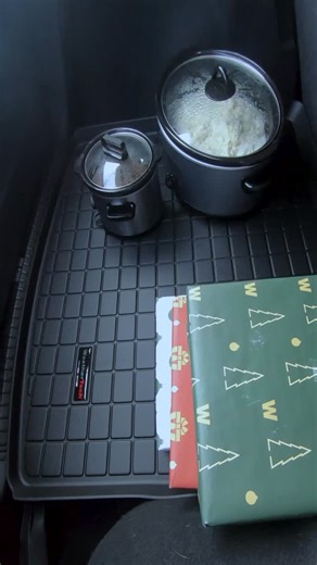 One sharp turn away from disaster… CargoTech is ready to save the day 😇 #weathertech #spill #solutions #holiday #travel | WeatherTech