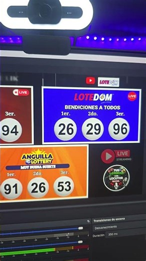 LA PRIMERA, LOTEDOM, AND ANGUILA LOTTERY RESULTS FOR TODAY'S DRAW