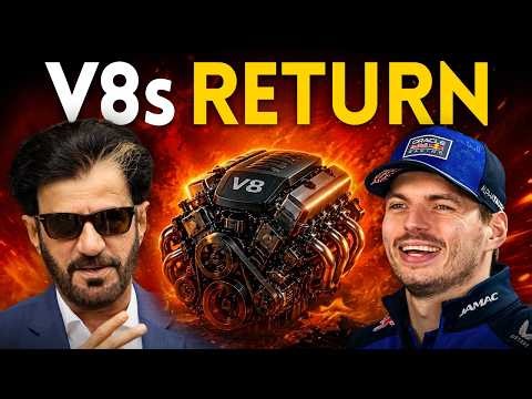 V8 ENGINES to RETURN TO F1 by 2031!