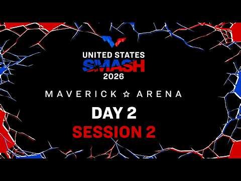 LIVE! | Maverick ☆ Arena | Day 2 | United States Smash 2026 | Session 2