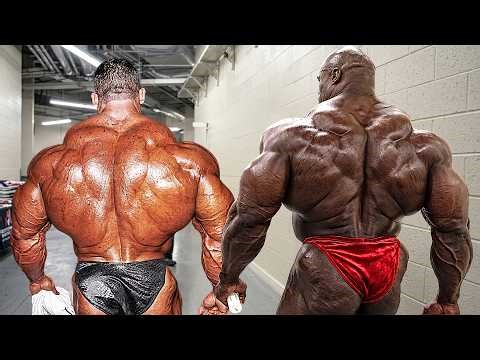 DORIAN YATES VS RONNIE COLEMAN - MONSTER BACK IN THE HISTORY OF BODYBUILDING - BACK DAY MOTIVATION