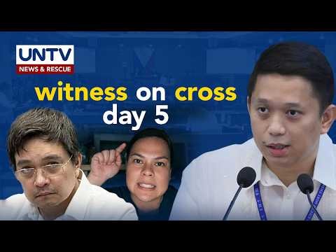 FULL: Defense’s cross-examination of witness NBI Regional Dir. Lotoc on impeachment trial Day 5