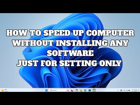 How to Speed Up a Slow Windows PC Without Installing Any Software - full tutorial (2026 Guide)