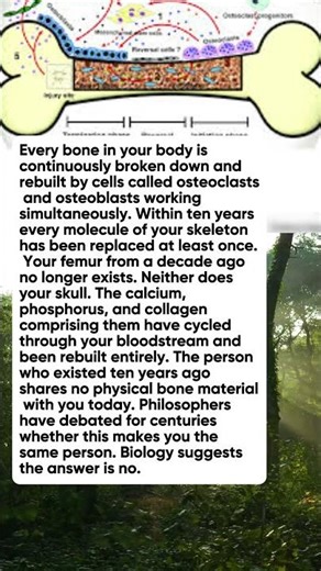 Your Skeleton Is Completely Replaced Every 10 Years. You Are Not Who You Were.