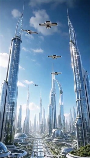 Future City 2196 | AI Vision of Tomorrow #smartcitylife