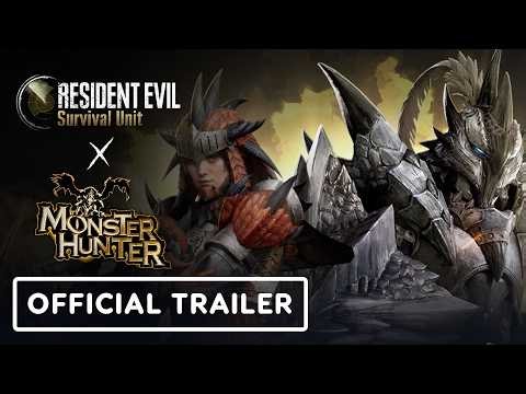 Resident Evil Survival Unit x Monster Hunter Collaboration - Official Launch Trailer