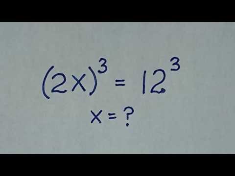 Math Olympiad | How to solve for X in this problem ?