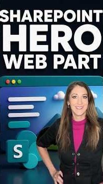 SharePoint Hero Web Part: Splashy Images & Hyperlinks Explained! #shorts