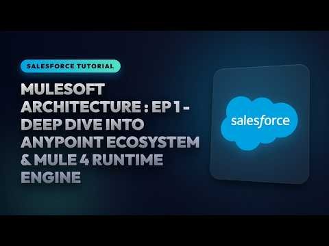 MuleSoft Architecture Masterclass: Ep 1 - Deep Dive Into Anypoint Ecosystem & Mule 4 Runtime Engine